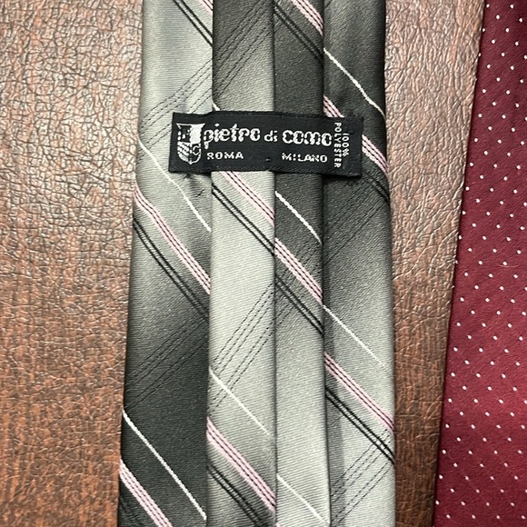 5 Designer Ties Dior, Givenchy, Pierre Jacques, Pietro di Como, & Georgio Salvi - Picture 2 of 6